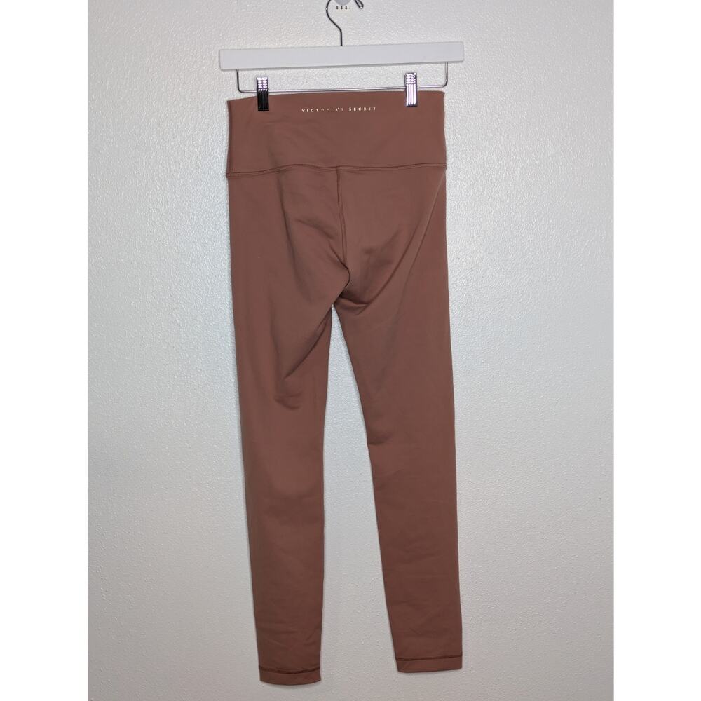 Lot Of 2 Victoria Secret Incredible Essential Leggings Size 6 - Pink & Brown - Picture 7 of 8